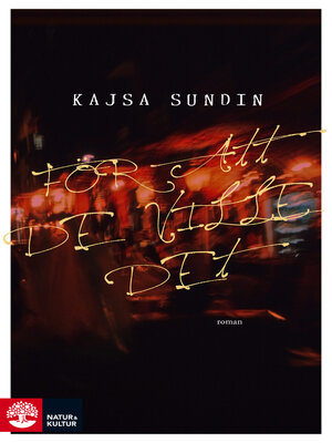 cover image of För att de ville det
